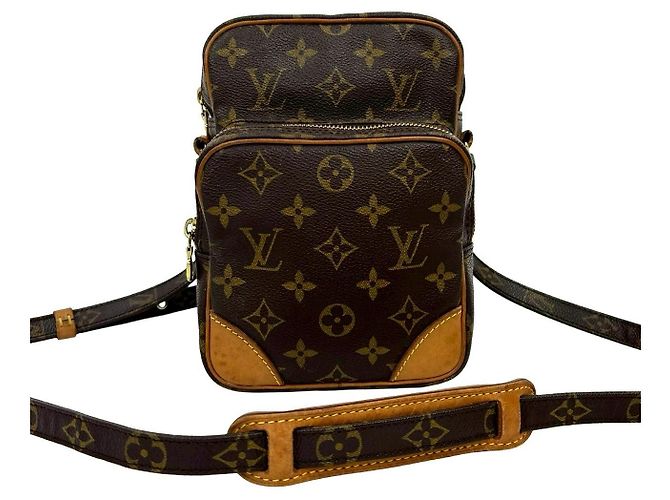 Borsa a Spalla in Pelle Monogram Amazon di Louis Vuitton Marrone - vista 2