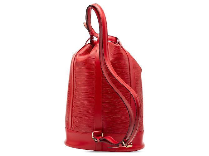 Louis Vuitton Epi Randonnee Pm Rosso - vista 2