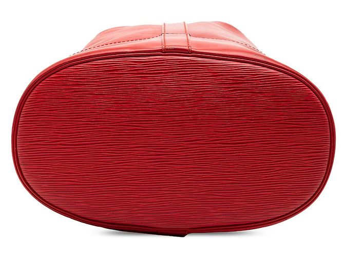 Louis Vuitton Epi Randonnee Pm Rosso - vista 3