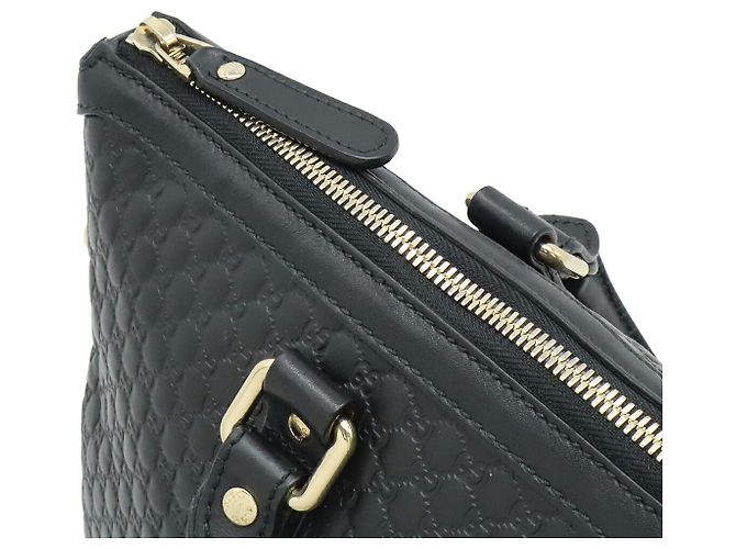 Borsa 2 in 1 Microguccissima di Gucci Nero - vista 5