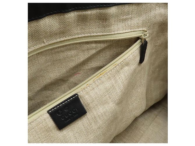 Borsa 2 in 1 Microguccissima di Gucci Nero - vista 7