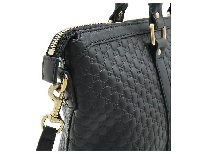 Borsa 2 in 1 Microguccissima di Gucci Nero - vista 8