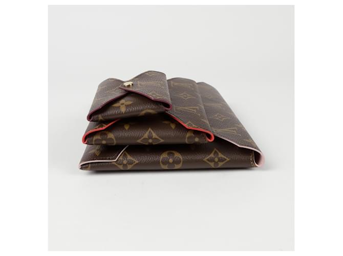 Louis Vuitton Pochette Kirigami Marrone - vista 3