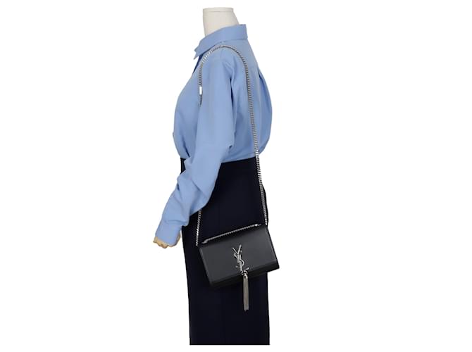 Saint Laurent Piccola borsa a tracolla Nero - vista 13