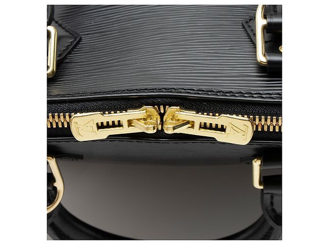 Louis Vuitton Vintage Epi Leder Alma PM Tasche Schwarz - Ansicht 10