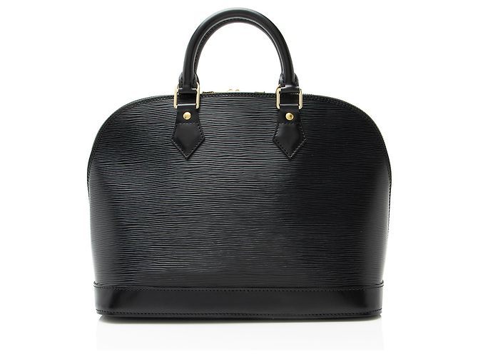 Louis Vuitton Vintage Epi Leder Alma PM Tasche Schwarz - Ansicht 3