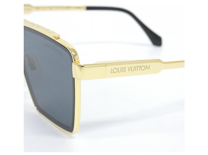 Occhiali da sole metallici 1.1 Evidence di Louis Vuitton Nero - vista 4