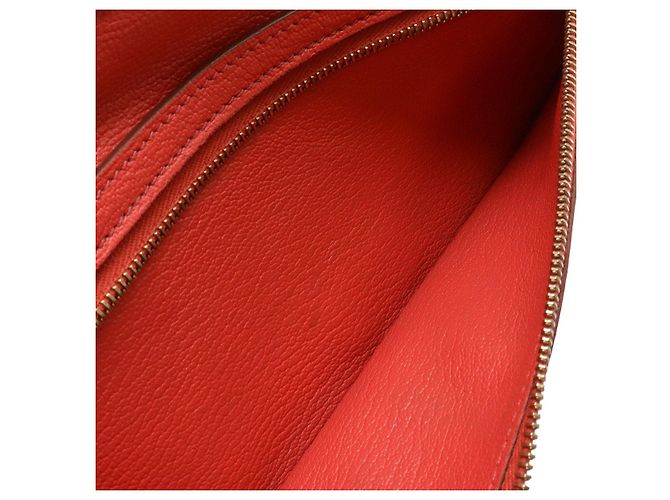 Cartera Larga Soufflet de Cabra Béarn de Hermès Rosa - vista 8