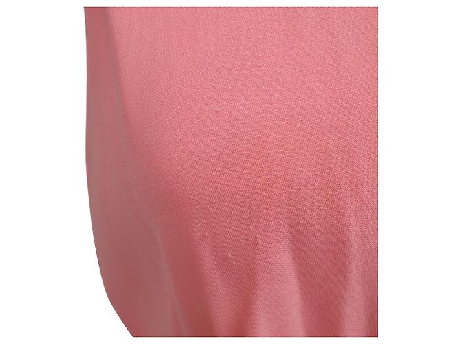 Vestido de longitud media con efecto envolvente en triacetato rosa de Diane Von Furstenberg - vista 3