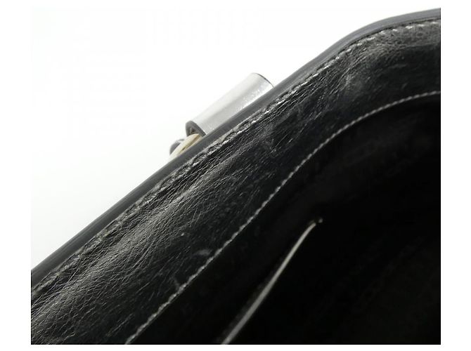 Céline Borsa in pelle metallica Celine Boogie Argento Metallico - vista 9