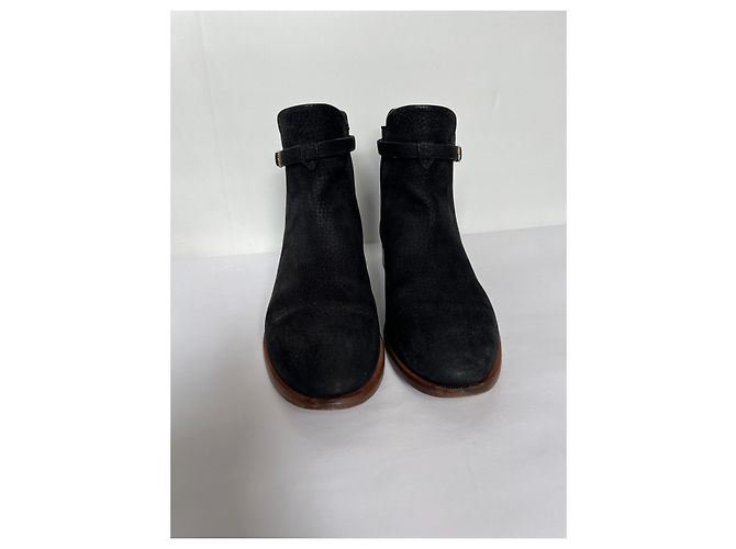 Stivaletti Louis Vuitton in pelle nera Nero - vista 3