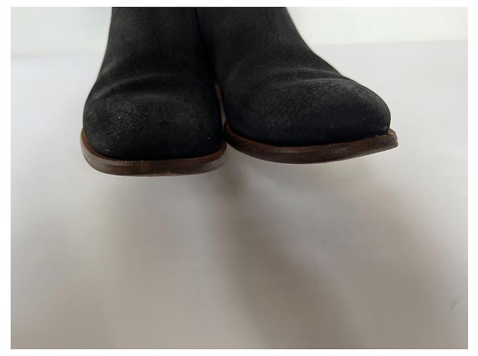 Stivaletti Louis Vuitton in pelle nera Nero - vista 4