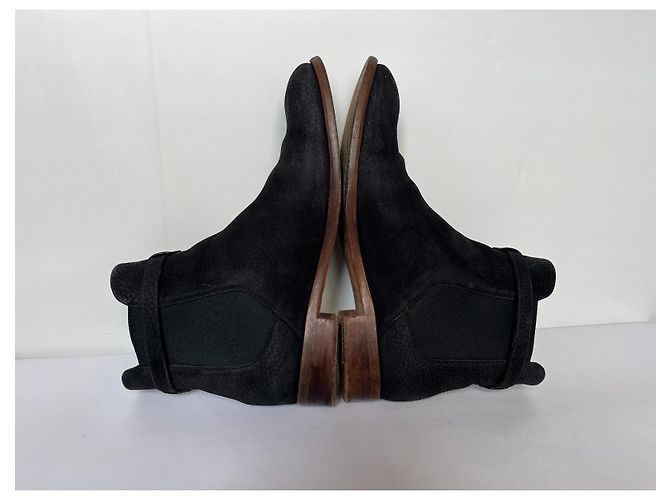 Stivaletti Louis Vuitton in pelle nera Nero - vista 6