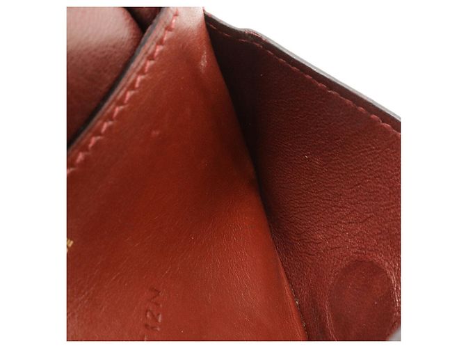 Monedero compacto Dogon de Hermès Castaño - vista 7