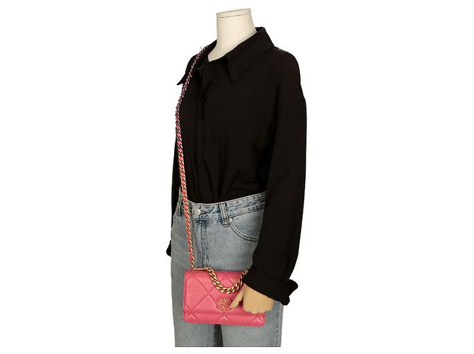 Chanel Bolso Crossbody WOC Rosa - vista 13