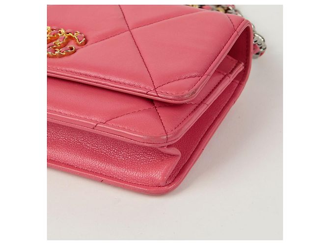 Chanel Bolso Crossbody WOC Rosa - vista 8