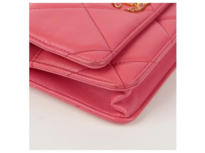 Chanel Bolso Crossbody WOC Rosa - vista 9