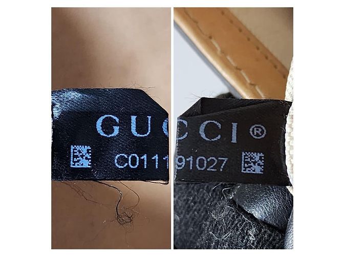 Gucci Bamboo Medium Handtasche braun/schwarz/weiß - Ansicht 4