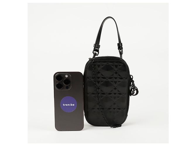 Dior Borsa a tracolla per telefono cellulare da donna Nero - vista 10
