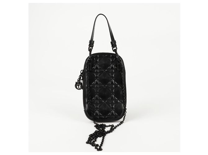 Dior Borsa a tracolla per telefono cellulare da donna Nero - vista 3