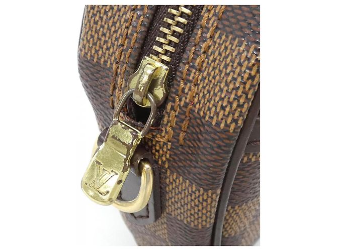 Louis Vuitton Pochette Ipanema Damier Shoulder Bag Brown - view 5