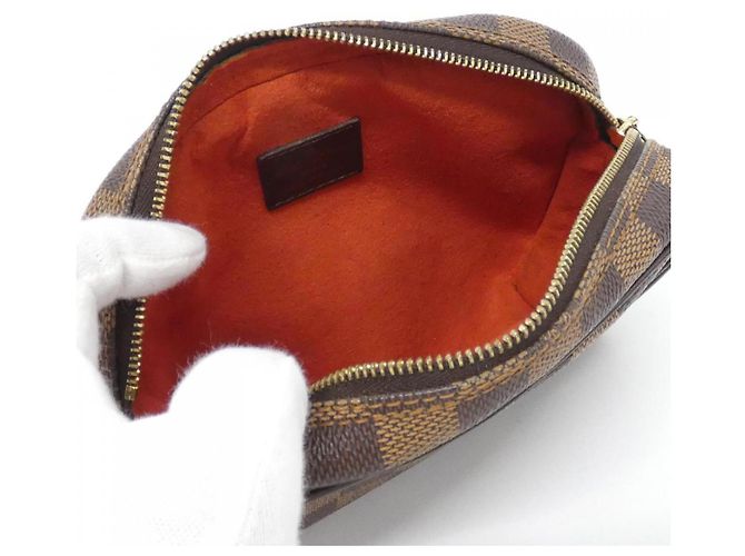 Louis Vuitton Pochette Ipanema Damier Shoulder Bag Brown - view 7