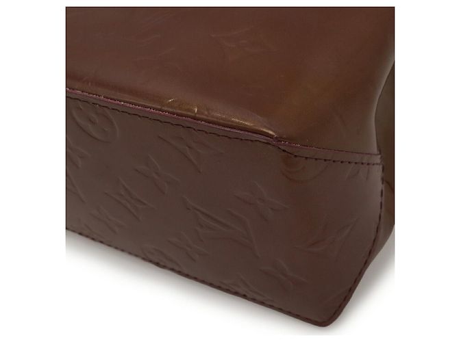 Borsa tote mini Reade PM in Monogram Vernis di Louis Vuitton Porpora - vista 3