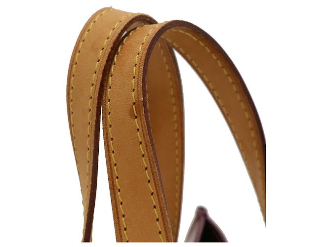 Borsa tote mini Reade PM in Monogram Vernis di Louis Vuitton Porpora - vista 4