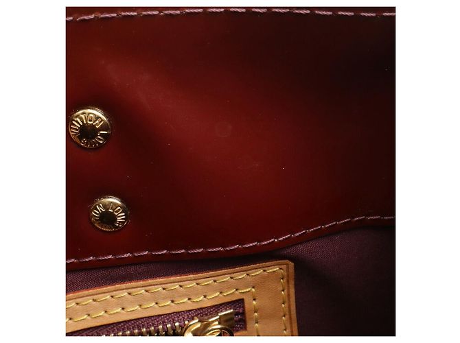 Borsa tote mini Reade PM in Monogram Vernis di Louis Vuitton Porpora - vista 6