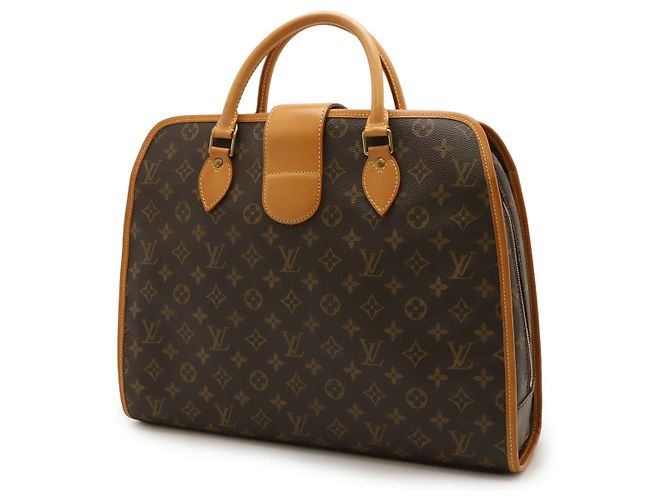 Borsa a tracolla Rivoli Monogram Louis Vuitton Marrone - vista 2