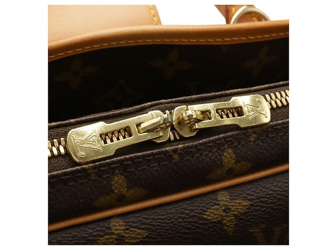 Borsa a tracolla Rivoli Monogram Louis Vuitton Marrone - vista 4