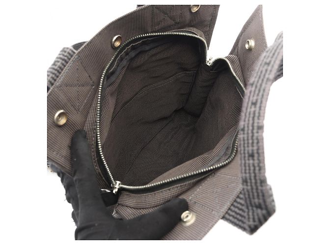 Hermès Hermes Aline Ad PM Backpack Canvas Grey - view 4