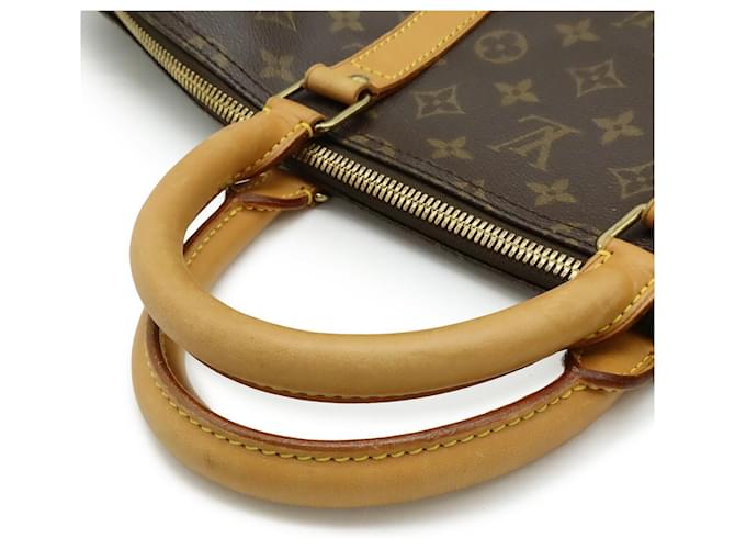 Borsa da viaggio Louis Vuitton Monogram Keepall 55 Marrone - vista 4