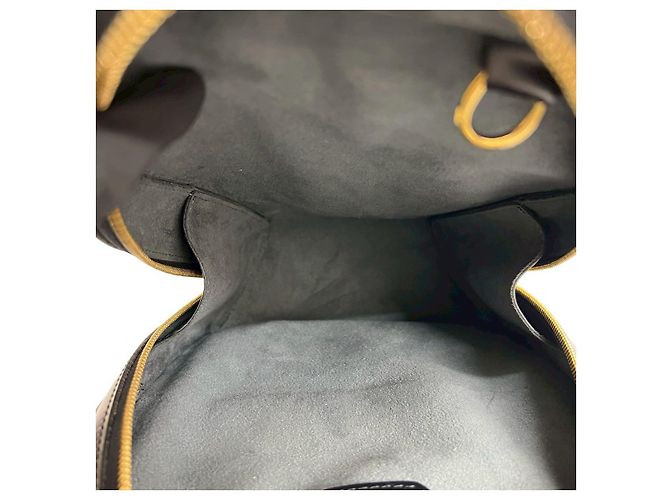 Louis Vuitton Mabillon Epi Leather Backpack Black - view 10