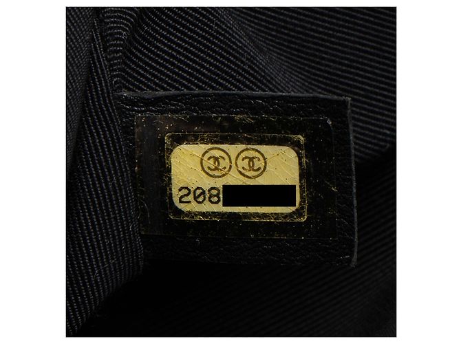 Borsa Boy Old Medium in Pelle di Agnello Chanel Nero - vista 6