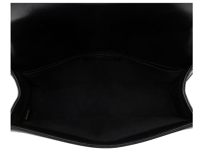 Borsa Boy Old Medium in Pelle di Agnello Chanel Nero - vista 7