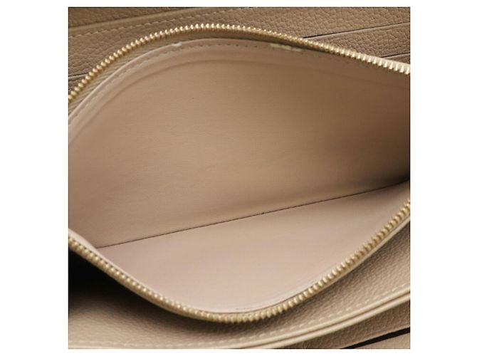 Portafoglio Zippy Monogram Empreinte Louis Vuitton Marrone Beige - vista 8