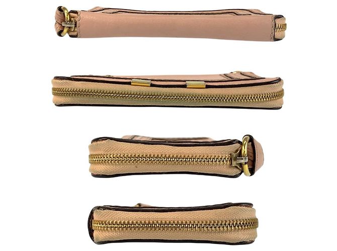 Chloé Chloe Marcie Leather Long Wallet - view 10