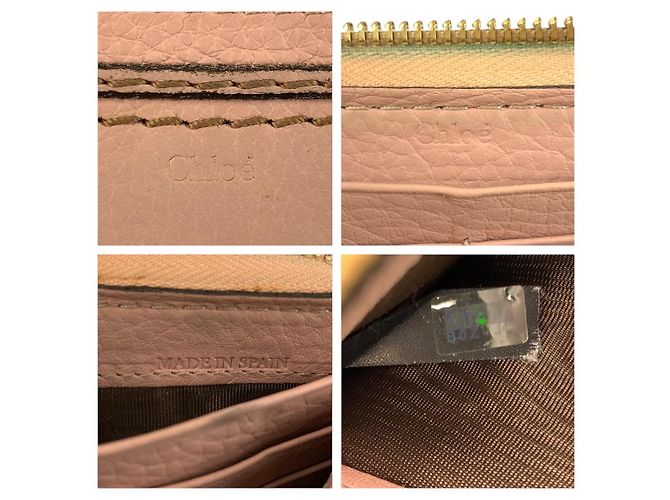 Chloé Chloe Marcie Leather Long Wallet - view 3