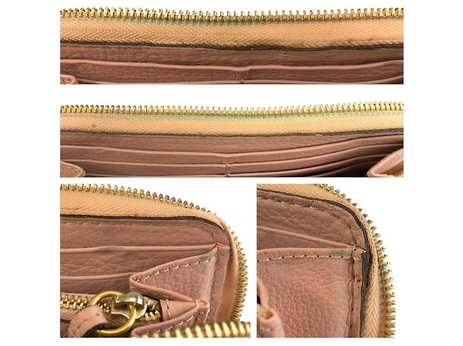 Chloé Chloe Marcie Leather Long Wallet - view 6