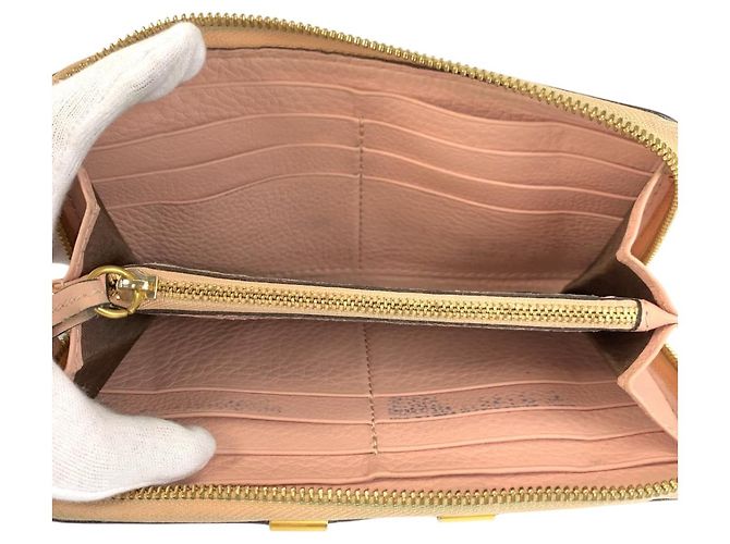 Chloé Chloe Marcie Leather Long Wallet - view 8