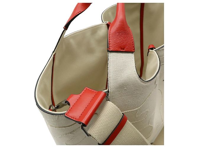 Valentino Garavani Borsa tote camouflage Valentino Atelier 07 Rosso - vista 5