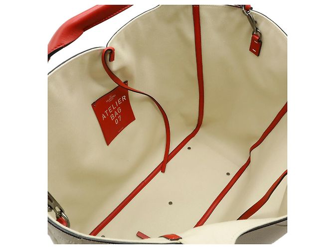 Valentino Garavani Borsa tote camouflage Valentino Atelier 07 Rosso - vista 7
