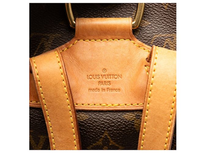 Louis Vuitton Monogram Montsouris Mm Marrone - vista 5
