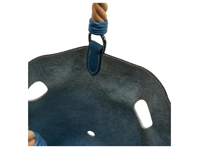 Mangeoire Eimer Clemence Hermès Pm Blau - Ansicht 9