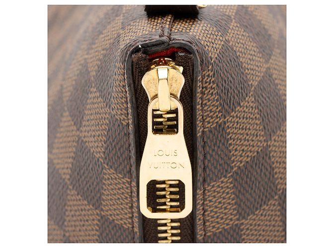 Louis Vuitton Damier Ebene Siena GM Handtasche Braun - Ansicht 10