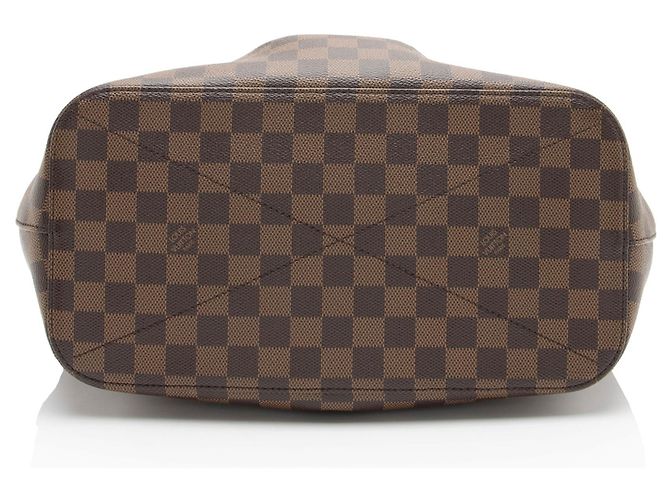 Louis Vuitton Damier Ebene Siena GM Handtasche Braun - Ansicht 4