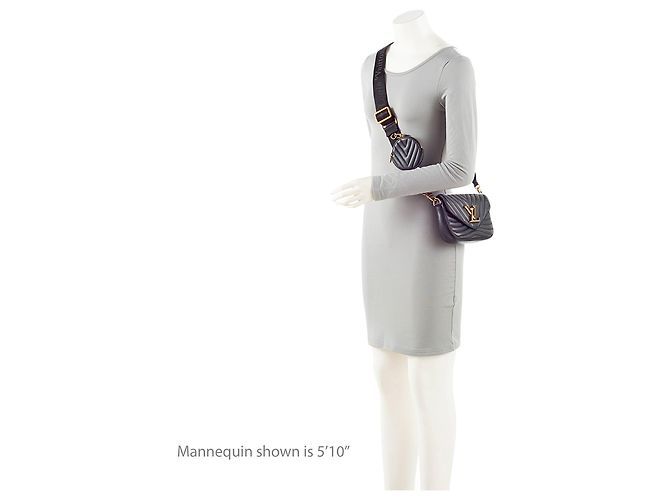 Multi Pochette Multi-Pochette Accessoires New Wave in pelle di vitello Louis Vuitton Nero - vista 5