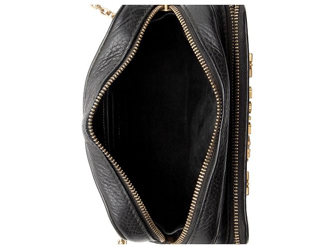 Borsa a tracolla J'Adior in pelle di vitello Dior Nero - vista 7