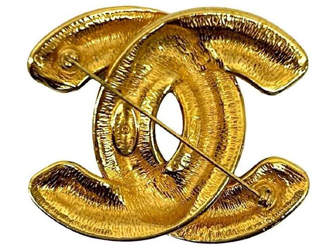 Spilla Coco Mark di Chanel D'oro Metallico - vista 5